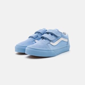 VANS KIDS OLD SKOOL Pastel/Mono Blue Velcro
